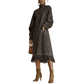 Women's Casual Solid Color Faux Suede Dress