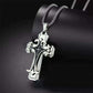 🥳2026 HOT SALE🥳💞50K+ SOLD!🎁✝️ FLASH SALE 50% OFF! Classic Two-Tone Cross Pendant. A refined statement of style & substance for the modern man. Bold design, enduring meaning. ⚖️💎