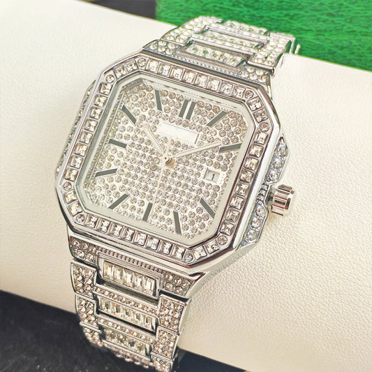 Square Rhinestone Watch