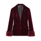 Women's Elegant Chic Blazer & Trousers