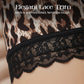Leopard Print Lace Trim Lingerie Set