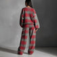 Modern Comfort Striped 2-Piece Set