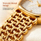 Elegant Woven Quartz Watch for Women
