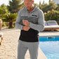 🔈🔈 49% OFF!!🔥👕Men's Color-Block Hooded Tracksuit Set👖