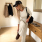 Women's Solid Color Two-Piece Lounge Set