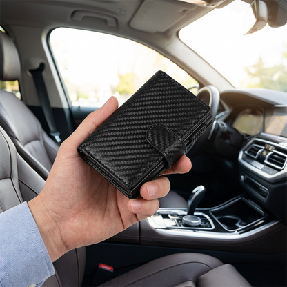 Men's Slim Card Wallet with RFID