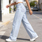 High-elasticity plus-size embroidered bow jeans👖