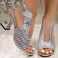 👡 50% OFF NOW! ✨ Women's Elegant Peep-Toe Heeled Sandals – Comfortable Block Heel, Adjustable Strap & Chic Design 💃