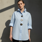 💐50% OFF ! Women’s Oversized Shirt – Everyday Comfort & Statement Buttons 👚✨【Limited Offer】