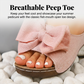 Women's Bowknot Peep-Toe Wedge Sandals