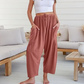 💖Women's Solid Color Wide Leg Pants
