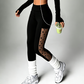 🧘New arrival 40% OFF!💕 Women's Mesh High Waist Yoga Pants – Tummy Control, Side Pocket & Butt-Lifting 🍑