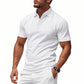 📢📢BIG SALE !!⏰67 % OFF !!Men's Quick-Dry Short-Sleeve Lapel T-Shirt
