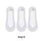 Women's Ultra-Invisible Boat Socks(3 Pairs)