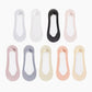Women's Ultra-Invisible Boat Socks(3 Pairs)