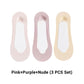 Women's Ultra-Invisible Boat Socks(3 Pairs)