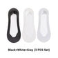 Women's Ultra-Invisible Boat Socks(3 Pairs)