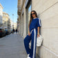 ⏳Limited-time 50% off⏰Women's Striped Top & Wide-Leg Pants Set👚👖