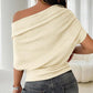 ⏳Limited-time 50% off⏰Women's Asymmetrical Off-Shoulder Batwing Sleeve Top👚