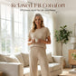 Women's Ribbed Knit Top & Wide-Leg Pants Set