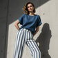 Chic Bohemian Style Two-Piece Lounge Set for Women