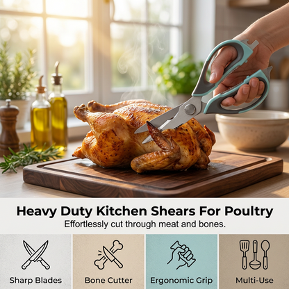 🔥Limited-time offer-Multi-Functional Heavy-Duty Kitchen Shears