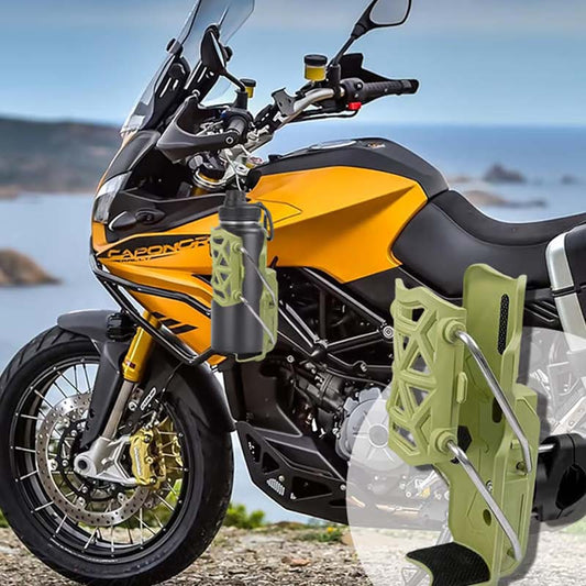 Self-Adjusting Motorcycle Cup Holder