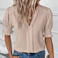 💥Women's Elegant V-Neck Puff Sleeve Blouse