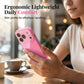 📢📢40% OFF !! ⏰Simple & Elegant Full-Coverage Phone Case – Crystal Clear Glossy Finish – Slim Drop-Proof Protection – Anti-Yellowing Silicone Cover 🛡️