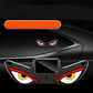 🌟Solar Powered Devil's Eye LED Car Warning Light: Shine In Style 🚗💡
