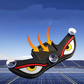 🌟Solar Powered Devil's Eye LED Car Warning Light: Shine In Style 🚗💡