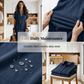 Women's Short Sleeve Button-Down Shirt Dress