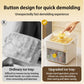One-Press Ice Cube Tray with Storage Bin