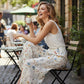 Women's Floral Print Wide-Leg Pants