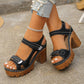 👡 60% OFF NOW! 🔥 Women's Summer Platform One-Strap Sandals – Comfortable, Lightweight & Perfect for Beach or Daily Wear ☀️
