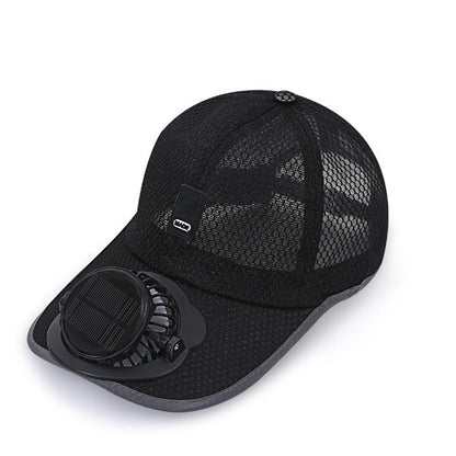 🌬️🧢 Solar Powered Fan Baseball Cap – Breathable & Cooling Summer Hat