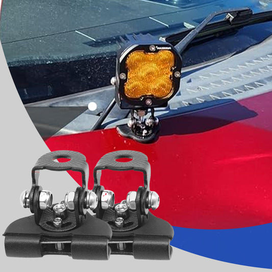 2PCS Universal LED Light Bar Mounting Brackets