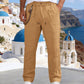💥✨Limited-time 50% Off Special Offer🌞 Boho Chic Linen Blend Drawstring Pants 🌊