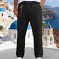 💥✨Limited-time 50% Off Special Offer🌞 Boho Chic Linen Blend Drawstring Pants 🌊