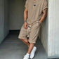 Men's Casual T-Shirt & Shorts Set