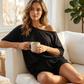 Women’s Off-Shoulder Top & Shorts 2-Piece Set