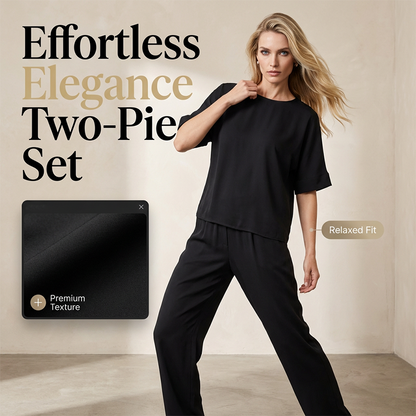 Women's Casual Top & Pants 2-Piece Set
