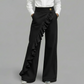 👖✨Women’s Asymmetrical Ruffle Wide-Leg Denim Pants