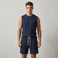 💪 Stay Cool & Comfortable With Men's Casual Sportswear Tank Top & Shorts Set🌞