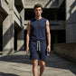 💪 Stay Cool & Comfortable With Men's Casual Sportswear Tank Top & Shorts Set🌞
