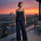 Women's Smocked Top & Pants 2-Piece Set