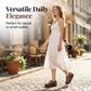 Women's Breathable Closed-Toe Platform Sandals