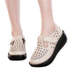 Women's Breathable Closed-Toe Platform Sandals