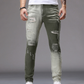 Men's Gradient Ripped Slim-Fit Jeans