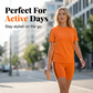 Women's Casual Short-Sleeve Top and Shorts Set